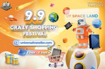 Universal-Traveller-9.9-Crazy-Shopping-Festival-Sale-350x233 - Johor Kedah Kelantan Kuala Lumpur Luggage Malaysia Sales Melaka Negeri Sembilan Pahang Penang Perak Perlis Putrajaya Sabah Sarawak Selangor Sports,Leisure & Travel Terengganu 