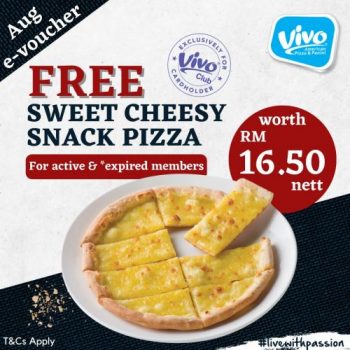 Vivo-Pizza-Members-Promotion-350x350 - Beverages Food , Restaurant & Pub Johor Kedah Kelantan Kuala Lumpur Melaka Negeri Sembilan Online Store Pahang Penang Perak Perlis Pizza Promotions & Freebies Putrajaya Sabah Sarawak Selangor Terengganu 