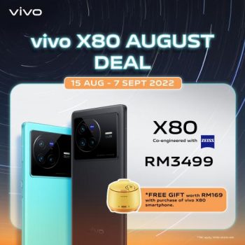 Vivo-X80-August-Promotion-350x350 - Electronics & Computers IT Gadgets Accessories Johor Kedah Kelantan Kuala Lumpur Melaka Mobile Phone Negeri Sembilan Pahang Penang Perak Perlis Promotions & Freebies Putrajaya Sabah Sarawak Selangor Terengganu 