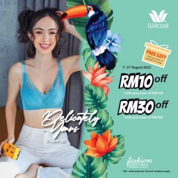 Wacoal-Special-Deal-at-Isetan-350x350 - Fashion Accessories Fashion Lifestyle & Department Store Kuala Lumpur Lingerie Promotions & Freebies Selangor Underwear 