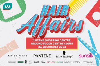 Watsons-Hair-Affairs-Promotion-at-1-Utama-Shopping-Centre-350x233 - Beauty & Health Hair Care Promotions & Freebies Selangor 