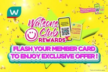 Watsons-Member-Rewards-Promotion-350x233 - Beauty & Health Cosmetics Health Supplements Johor Kedah Kelantan Kuala Lumpur Melaka Negeri Sembilan Pahang Penang Perak Perlis Personal Care Promotions & Freebies Putrajaya Sabah Sarawak Selangor Terengganu 