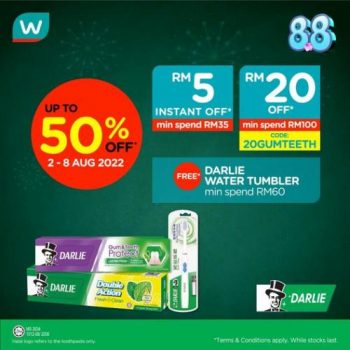 Watsons-Online-Darlie-Promotion-350x350 - Beauty & Health Health Supplements Johor Kedah Kelantan Kuala Lumpur Melaka Negeri Sembilan Pahang Penang Perak Perlis Personal Care Promotions & Freebies Putrajaya Sabah Sarawak Selangor Terengganu 