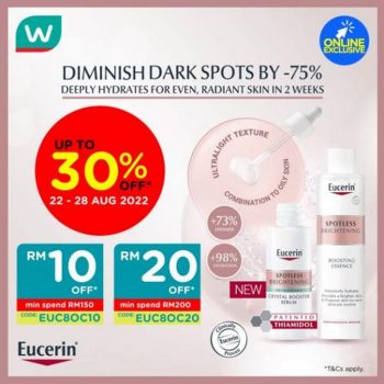 Watsons-Online-Eucerin-Promotion-350x350 - Beauty & Health Cosmetics Health Supplements Johor Kedah Kelantan Kuala Lumpur Melaka Negeri Sembilan Online Store Pahang Penang Perak Perlis Personal Care Promotions & Freebies Putrajaya Sabah Sarawak Selangor Skincare Terengganu 