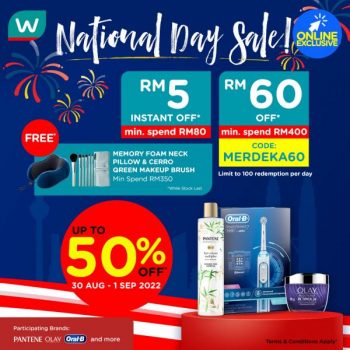 Watsons-Online-PG-National-Day-Sale-350x350 - Beauty & Health Cosmetics Health Supplements Johor Kedah Kelantan Kuala Lumpur Malaysia Sales Melaka Negeri Sembilan Online Store Pahang Penang Perak Perlis Personal Care Putrajaya Sabah Sarawak Selangor Skincare Terengganu 