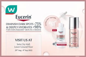 Watsons-Special-Event-Eucerin-350x233 - Beauty & Health Events & Fairs Personal Care Selangor Skincare 