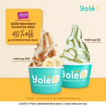 Yole-Opening-Promotion-at-AEON-Mall-Shah-Alam-350x350 - Beverages Food , Restaurant & Pub Ice Cream Promotions & Freebies Selangor 