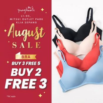 Young-Hearts-August-Sale-at-Mitsui-Outlet-Park-350x350 - Fashion Accessories Fashion Lifestyle & Department Store Lingerie Malaysia Sales Selangor Underwear 