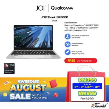iTworld-Awesome-August-Sale-1-350x350 - Computer Accessories Electronics & Computers IT Gadgets Accessories Johor Kedah Kelantan Kuala Lumpur Laptop Malaysia Sales Melaka Mobile Phone Negeri Sembilan Pahang Penang Perak Perlis Putrajaya Sabah Sarawak Selangor Tablets Terengganu