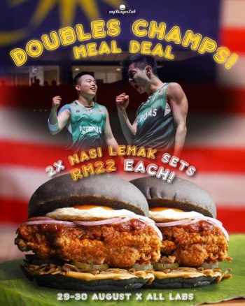 myBurgerLab-Double-Champs-Meal-Deal-350x438 - Beverages Burger Food , Restaurant & Pub Johor Kedah Kelantan Kuala Lumpur Melaka Negeri Sembilan Pahang Penang Perak Perlis Promotions & Freebies Putrajaya Sabah Sarawak Selangor Terengganu 