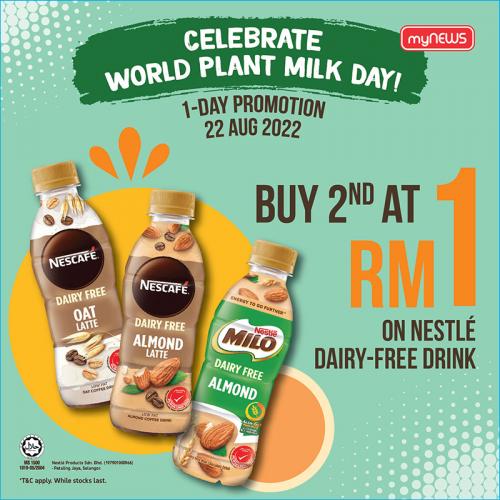 22 Aug 2022: myNEWS World Plant Milk Day Nestle Dairy-Free Drink ...
