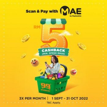 99-Speedmart-Maybank-MAE-RM5-Cashback-Promotion-350x350 - Bank & Finance Johor Kedah Kelantan Kuala Lumpur Maybank Melaka Negeri Sembilan Pahang Penang Perak Perlis Promotions & Freebies Putrajaya Sabah Sarawak Selangor Supermarket & Hypermarket Terengganu 