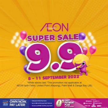 AEON-9.9-Sale-350x350 - Johor Kedah Kelantan Kuala Lumpur Malaysia Sales Melaka Negeri Sembilan Pahang Penang Perak Perlis Putrajaya Sabah Sarawak Selangor Supermarket & Hypermarket Terengganu 