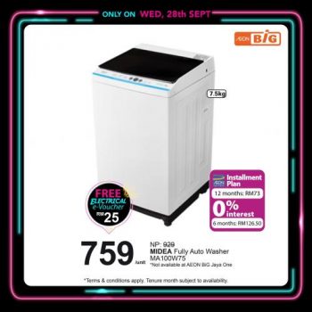 AEON-BiG-Electrical-Appliances-Promotion-3-350x350 - Electronics & Computers Home Appliances Johor Kedah Kelantan Kitchen Appliances Kuala Lumpur Melaka Negeri Sembilan Pahang Penang Perak Perlis Promotions & Freebies Putrajaya Sabah Sarawak Selangor Supermarket & Hypermarket Terengganu 