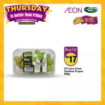 AEON-Supermarket-Thursday-Savers-Promotion-16-350x350 - Johor Kedah Kelantan Kuala Lumpur Melaka Negeri Sembilan Pahang Penang Perak Perlis Promotions & Freebies Putrajaya Sabah Sarawak Selangor Supermarket & Hypermarket Terengganu 