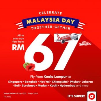 Airasia-Malaysia-Day-Promotion-1-350x350 - Air Fare Johor Kedah Kelantan Kuala Lumpur Melaka Negeri Sembilan Online Store Pahang Penang Perak Perlis Promotions & Freebies Putrajaya Sabah Sarawak Selangor Sports,Leisure & Travel Terengganu 