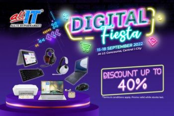 All-IT-Digital-Fiesta-at-Central-I-City-Shah-Alam-350x233 - Computer Accessories Electronics & Computers IT Gadgets Accessories Promotions & Freebies Selangor 