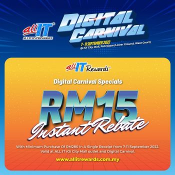 All-It-Hypermarket-Digital-Carnival-at-iOi-City-Mall-2-350x350 - Computer Accessories Electronics & Computers IT Gadgets Accessories Promotions & Freebies Putrajaya