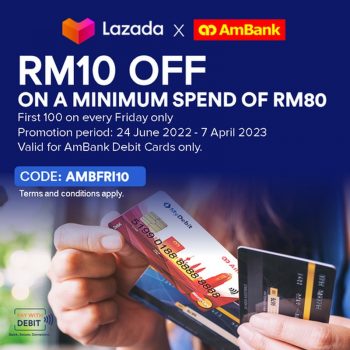 AmBank-Lazada-Voucher-Deal-350x350 - AmBank Bank & Finance Johor Kedah Kelantan Kuala Lumpur Melaka Negeri Sembilan Pahang Penang Perak Perlis Promotions & Freebies Putrajaya Sabah Sarawak Selangor Terengganu 