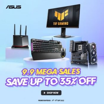 Asus-9.9-Mega-Sale-350x350 - Computer Accessories Electronics & Computers IT Gadgets Accessories Johor Kedah Kelantan Kuala Lumpur Malaysia Sales Melaka Negeri Sembilan Online Store Pahang Penang Perak Perlis Putrajaya Sabah Sarawak Selangor Terengganu 