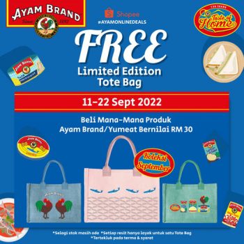 Ayam-Brand-Free-Limited-Edition-Tote-Bag-Deal-350x350 - Johor Kedah Kelantan Kuala Lumpur Melaka Negeri Sembilan Online Store Others Pahang Penang Perak Perlis Promotions & Freebies Putrajaya Sabah Sarawak Selangor Terengganu 