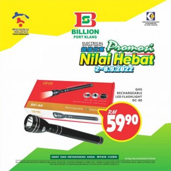 BILLION-Electrical-Department-Promotion-at-Port-Klang-8-350x350 - Electronics & Computers Home Appliances IT Gadgets Accessories Kitchen Appliances Promotions & Freebies Selangor Supermarket & Hypermarket 