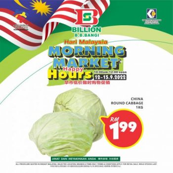 BILLION-Malaysia-Day-Morning-Market-Promotion-at-Bandar-Baru-Bangi-7-350x350 - Promotions & Freebies Selangor Supermarket & Hypermarket