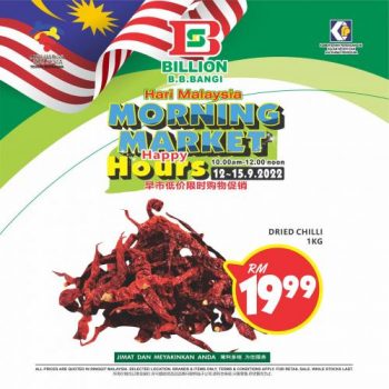 BILLION-Malaysia-Day-Morning-Market-Promotion-at-Bandar-Baru-Bangi-9-350x350 - Promotions & Freebies Selangor Supermarket & Hypermarket