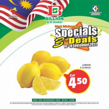 BILLION-Malaysia-Day-Promotion-at-Bandar-Baru-Bangi-17-350x350 - Promotions & Freebies Selangor Supermarket & Hypermarket 