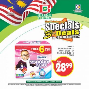 BILLION-Malaysia-Day-Promotion-at-Bandar-Baru-Bangi-25-350x350 - Promotions & Freebies Selangor Supermarket & Hypermarket 