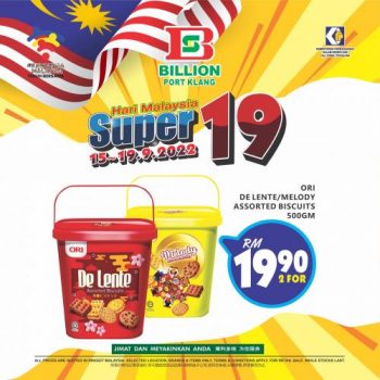 BILLION-Malaysia-Day-Promotion-at-Port-Klang-1-350x350 - Promotions & Freebies Selangor Supermarket & Hypermarket 
