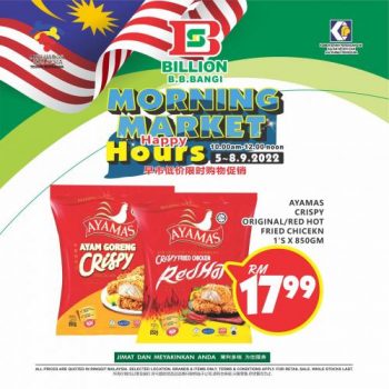 BILLION-Morning-Market-Promotion-at-Bandar-Baru-Bangi-13-350x350 - Promotions & Freebies Selangor Supermarket & Hypermarket
