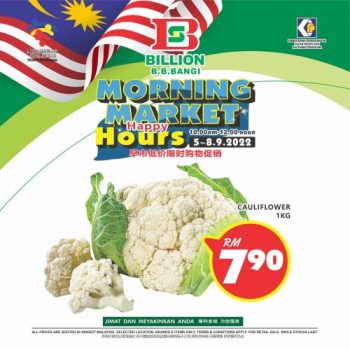 BILLION-Morning-Market-Promotion-at-Bandar-Baru-Bangi-6-350x350 - Promotions & Freebies Selangor Supermarket & Hypermarket