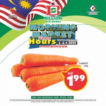 BILLION-Morning-Market-Promotion-at-Bandar-Baru-Bangi-7-350x350 - Promotions & Freebies Selangor Supermarket & Hypermarket