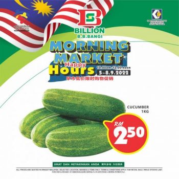 BILLION-Morning-Market-Promotion-at-Bandar-Baru-Bangi-8-350x350 - Promotions & Freebies Selangor Supermarket & Hypermarket 