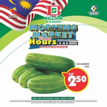 BILLION-Morning-Market-Promotion-at-Bandar-Baru-Bangi-8-350x350 - Promotions & Freebies Selangor Supermarket & Hypermarket
