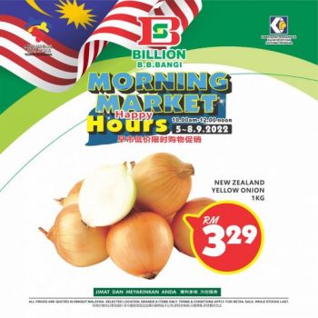 BILLION-Morning-Market-Promotion-at-Bandar-Baru-Bangi-9-350x350 - Promotions & Freebies Selangor Supermarket & Hypermarket 
