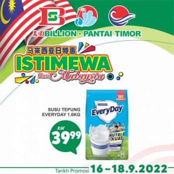 BILLION-Pantai-Timor-Malaysia-Day-Promotion-6-350x350 - Johor Kedah Kelantan Kuala Lumpur Melaka Negeri Sembilan Pahang Penang Perak Perlis Promotions & Freebies Putrajaya Sabah Sarawak Selangor Supermarket & Hypermarket Terengganu 