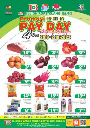 BILLION-Pay-Day-Promotion-at-Port-Klang-1-350x495 - Promotions & Freebies Selangor Supermarket & Hypermarket 