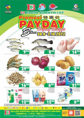 BILLION-Payday-Promotion-at-Semenyih-350x495 - Promotions & Freebies Selangor Supermarket & Hypermarket 