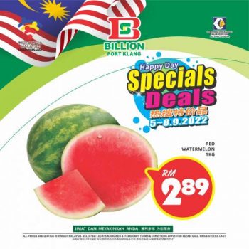 BILLION-Promotion-at-Port-Klang-3-350x350 - Promotions & Freebies Selangor Supermarket & Hypermarket 