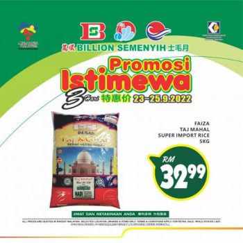 BILLION-Special-Promotion-at-Semenyih-1-2-350x350 23-25 Sep 2022: BILLION Special Promotion at Semenyih