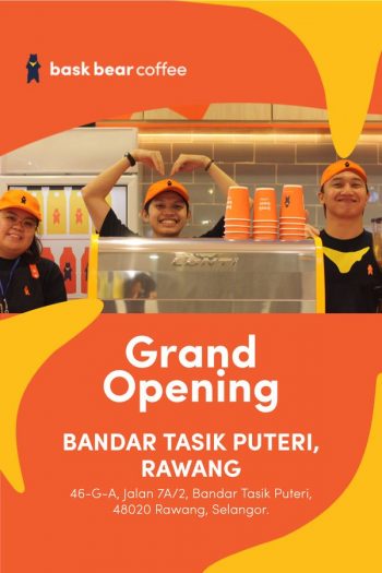 Bask-Bear-Coffee-Grand-Opening-Deal-at-Rawang-2-350x525 - Beverages Food , Restaurant & Pub Promotions & Freebies Selangor 