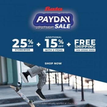 Bata-Payday-Sale-350x350 - Fashion Accessories Fashion Lifestyle & Department Store Footwear Johor Kedah Kelantan Kuala Lumpur Malaysia Sales Melaka Negeri Sembilan Pahang Penang Perak Perlis Putrajaya Sabah Sarawak Selangor Terengganu 