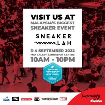 Bata-SneakerLah-at-MidValley-Megamall-KL-350x350 - Events & Fairs Fashion Accessories Fashion Lifestyle & Department Store Footwear Kuala Lumpur Selangor 
