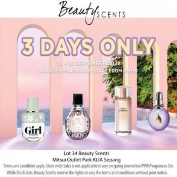 Beauty-Scents-September-Sale-at-Mitsui-Outlet-Park-350x350 - Beauty & Health Fragrances Malaysia Sales Selangor 
