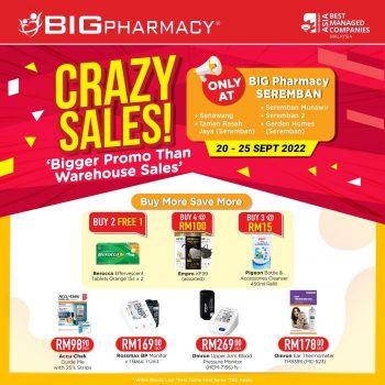 Big-Pharmacy-Crazy-Sales-1-350x350 - Beauty & Health Cosmetics Health Supplements Johor Kedah Kelantan Kuala Lumpur Malaysia Sales Melaka Negeri Sembilan Pahang Penang Perak Perlis Personal Care Putrajaya Sabah Sarawak Selangor Terengganu 