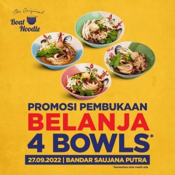 Boat-Noodle-Opening-Promotion-at-Bandar-Saujana-Putra-350x350 - Beverages Food , Restaurant & Pub Promotions & Freebies Selangor 