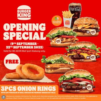 Burger-King-Opening-Freebies-Promotion-at-AEON-Mall-Ipoh-Klebang-2-350x350 - Beverages Burger Food , Restaurant & Pub Perak Promotions & Freebies 