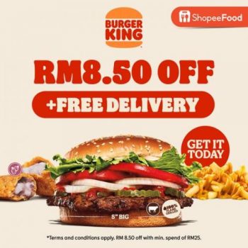 Burger-King-ShopeeFood-Promo-1-350x350 - Beverages Food , Restaurant & Pub Johor Kedah Kelantan Kuala Lumpur Melaka Negeri Sembilan Online Store Pahang Penang Perak Perlis Promotions & Freebies Putrajaya Sabah Sarawak Selangor Terengganu 